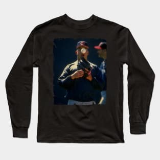 Bartolo Colon in Cleveland Guardians Long Sleeve T-Shirt